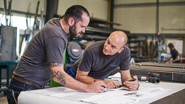 Chefs der M+S Metalltechnik GmbH